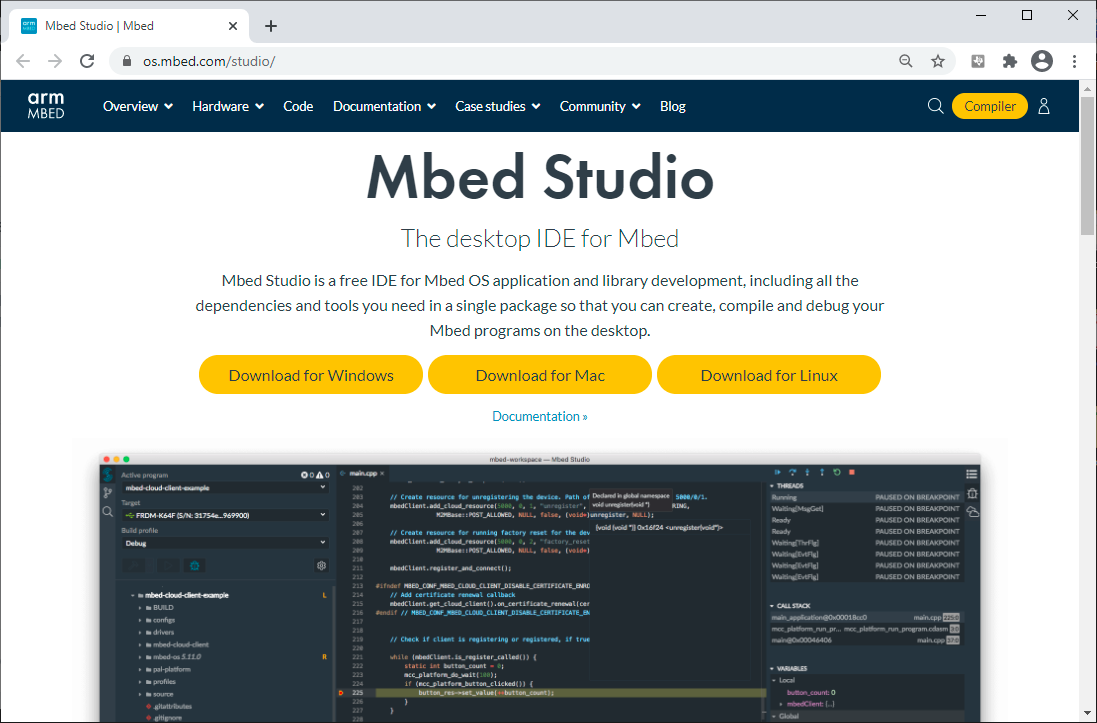 Mbed Studio